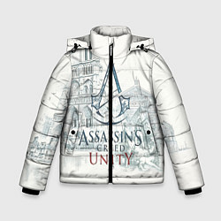 Куртка зимняя для мальчика Assassin’s Creed Unity, цвет: 3D-черный