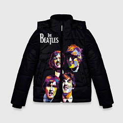 Куртка зимняя для мальчика The Beatles, цвет: 3D-красный