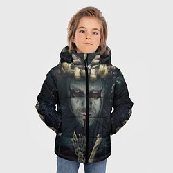 Куртка зимняя для мальчика Викинги - Ивар, цвет: 3D-светло-серый — фото 2