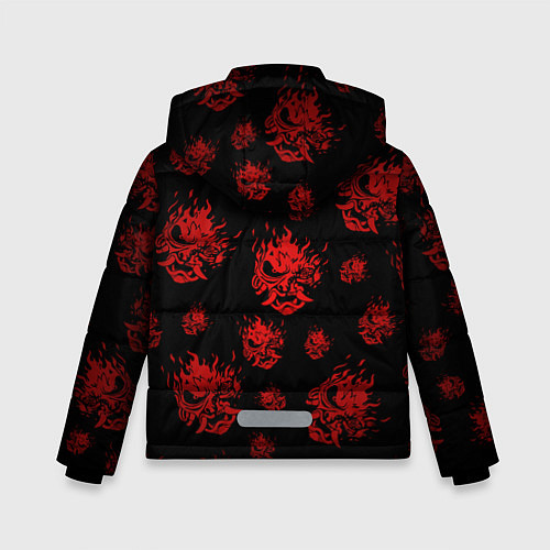 Зимняя куртка для мальчика RED SAMURAI PATTERN / 3D-Черный – фото 2