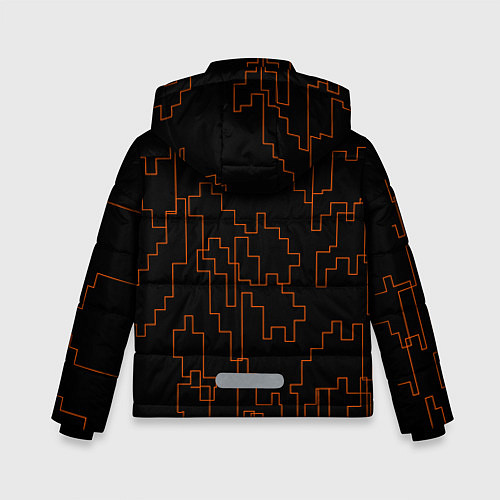 Зимняя куртка для мальчика Cs:go - Fnatic 2021 Bootcamp / 3D-Черный – фото 2