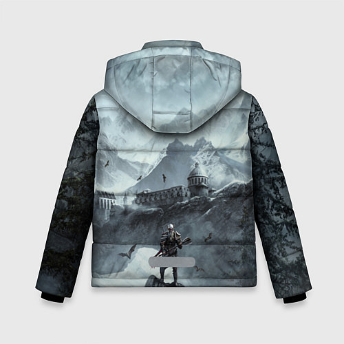 Зимняя куртка для мальчика The Elder Scrolls / 3D-Черный – фото 2