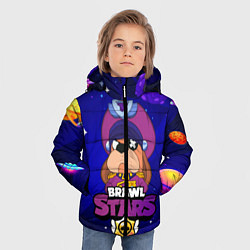 Куртка зимняя для мальчика Brawl Stars - Генерал Гавс, цвет: 3D-черный — фото 2