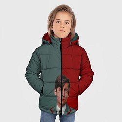 Куртка зимняя для мальчика Академия Амбрелла, цвет: 3D-светло-серый — фото 2