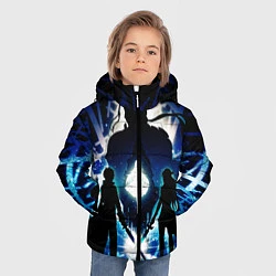 Куртка зимняя для мальчика Sword Art Online Кирито Асуна, цвет: 3D-черный — фото 2