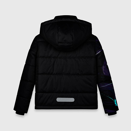 Зимняя куртка для мальчика Omen / 3D-Черный – фото 2