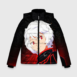 Куртка зимняя для мальчика Импульс Мира, цвет: 3D-черный