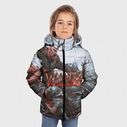 Куртка зимняя для мальчика Valheim Вальхейм, цвет: 3D-черный — фото 2