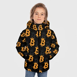 Куртка зимняя для мальчика БИТКОИН BITCOIN, цвет: 3D-черный — фото 2