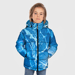 Куртка зимняя для мальчика Ледяной, цвет: 3D-черный — фото 2