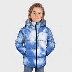 Куртка зимняя для мальчика ОБЛАКА, цвет: 3D-светло-серый — фото 2
