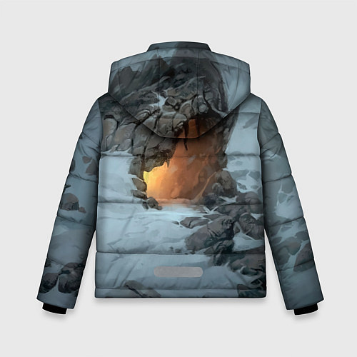 Зимняя куртка для мальчика Valheim / 3D-Черный – фото 2