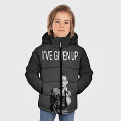 Куртка зимняя для мальчика Given Up, цвет: 3D-светло-серый — фото 2