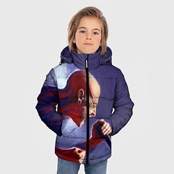 Куртка зимняя для мальчика LP, цвет: 3D-черный — фото 2