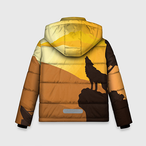 Зимняя куртка для мальчика Rust / 3D-Черный – фото 2