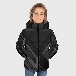 Куртка зимняя для мальчика Хромированная Сталь, цвет: 3D-светло-серый — фото 2