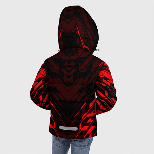 Зимняя куртка для мальчика КОД ГИАС CODE GEASS / 3D-Красный – фото 4