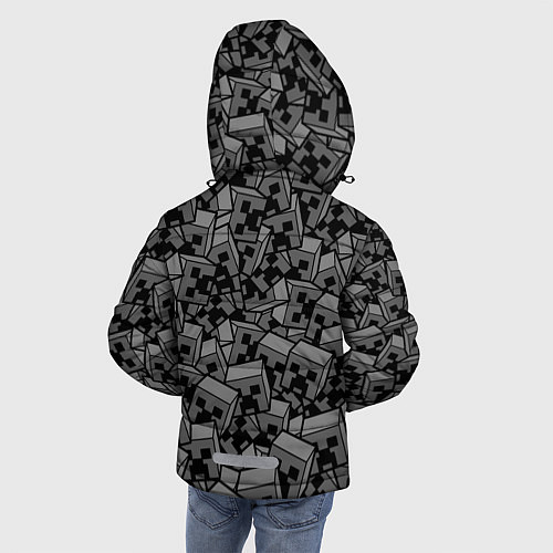 Зимняя куртка для мальчика МАЙНКРАФТ MINECRAFT / 3D-Красный – фото 4