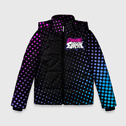Куртка зимняя для мальчика Friday Night Funkin, цвет: 3D-черный