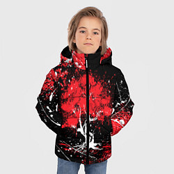 Куртка зимняя для мальчика САКУРА SAKURA ВИШНЯ, цвет: 3D-светло-серый — фото 2