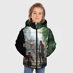 Куртка зимняя для мальчика АТАКА ТИТАНОВ ФИНАЛ EREN, цвет: 3D-черный — фото 2