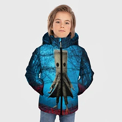 Куртка зимняя для мальчика Little Nightmares 2, цвет: 3D-черный — фото 2