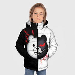 Куртка зимняя для мальчика MONOKUMA МОНОКУМА, цвет: 3D-черный — фото 2