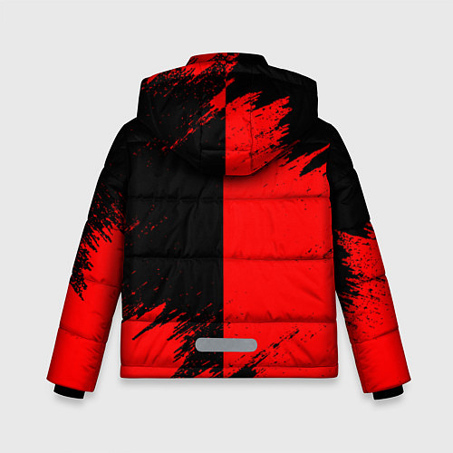 Зимняя куртка для мальчика YAMAHA ЯМАХА / 3D-Черный – фото 2