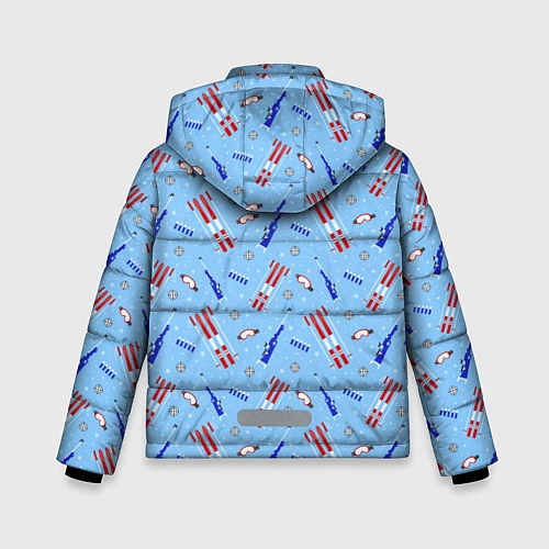 Зимняя куртка для мальчика Биатлон / 3D-Черный – фото 2