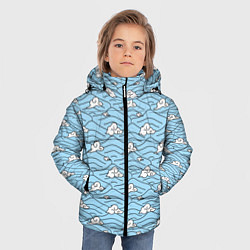 Куртка зимняя для мальчика УРУКОДАКИ САКОНДЖИ, цвет: 3D-черный — фото 2
