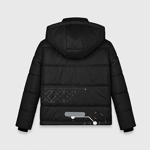Зимняя куртка для мальчика Desert Eagle: Printstream Graphite / 3D-Черный – фото 2