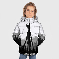 Куртка зимняя для мальчика SIREN HEAD DARK FOREST, цвет: 3D-красный — фото 2