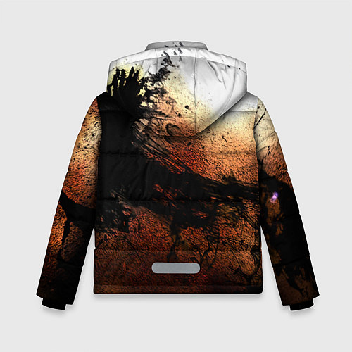 Зимняя куртка для мальчика DARKSOULS KNIGHT / 3D-Черный – фото 2