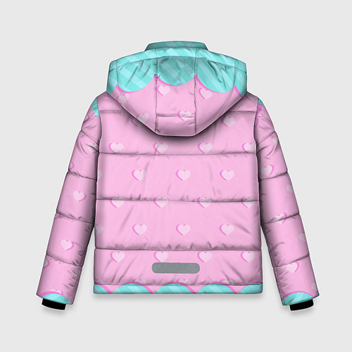 Зимняя куртка для мальчика BTS совместный портрет арт / 3D-Черный – фото 2