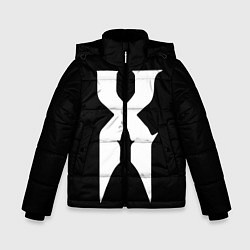 Куртка зимняя для мальчика X DMX, цвет: 3D-черный