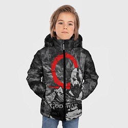 Куртка зимняя для мальчика GOD OF WAR : KRATOS, цвет: 3D-светло-серый — фото 2
