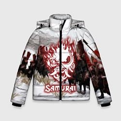 Куртка зимняя для мальчика SAMURAI 2077, цвет: 3D-черный
