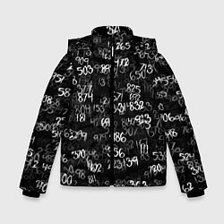 Куртка зимняя для мальчика Минус семь, цвет: 3D-черный