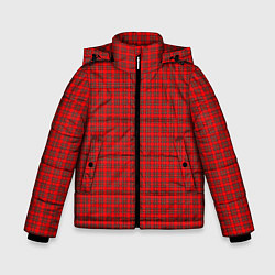 Куртка зимняя для мальчика Килт, цвет: 3D-черный