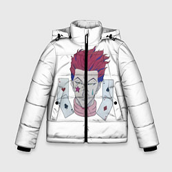 Куртка зимняя для мальчика Хисока Мороу, цвет: 3D-черный