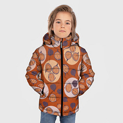 Куртка зимняя для мальчика Фиговый день, цвет: 3D-черный — фото 2