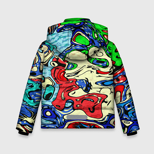 Зимняя куртка для мальчика Multicolored / 3D-Черный – фото 2