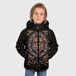 Куртка зимняя для мальчика WILD TIGER, цвет: 3D-светло-серый — фото 2