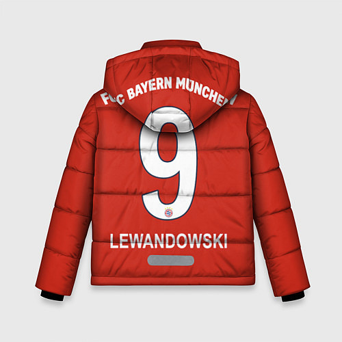 Зимняя куртка для мальчика Роберт Левандовски 9 / 3D-Черный – фото 2