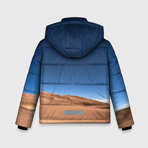 Зимняя куртка для мальчика Пустыня / 3D-Черный – фото 2