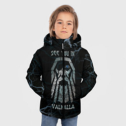 Куртка зимняя для мальчика See you in Valhalla, цвет: 3D-черный — фото 2