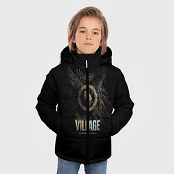 Куртка зимняя для мальчика Resident Evil Village, цвет: 3D-светло-серый — фото 2