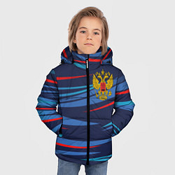 Куртка зимняя для мальчика РОССИЯ RUSSIA UNIFORM, цвет: 3D-черный — фото 2