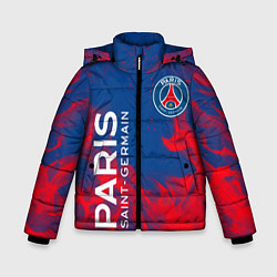Куртка зимняя для мальчика ФК ПСЖ PARIS SAINT GERMAIN, цвет: 3D-красный