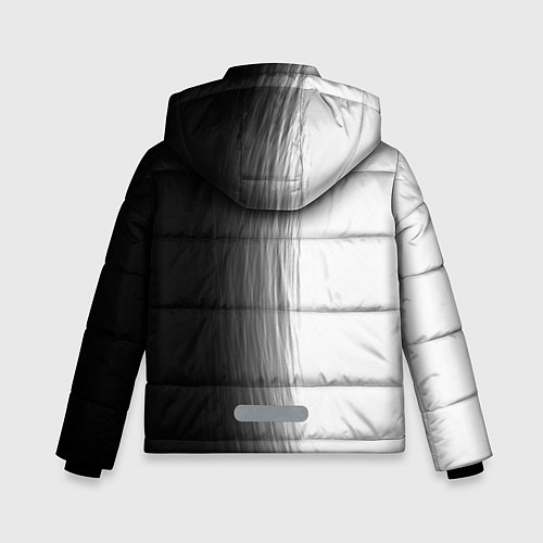 Зимняя куртка для мальчика Black and White BMW / 3D-Черный – фото 2